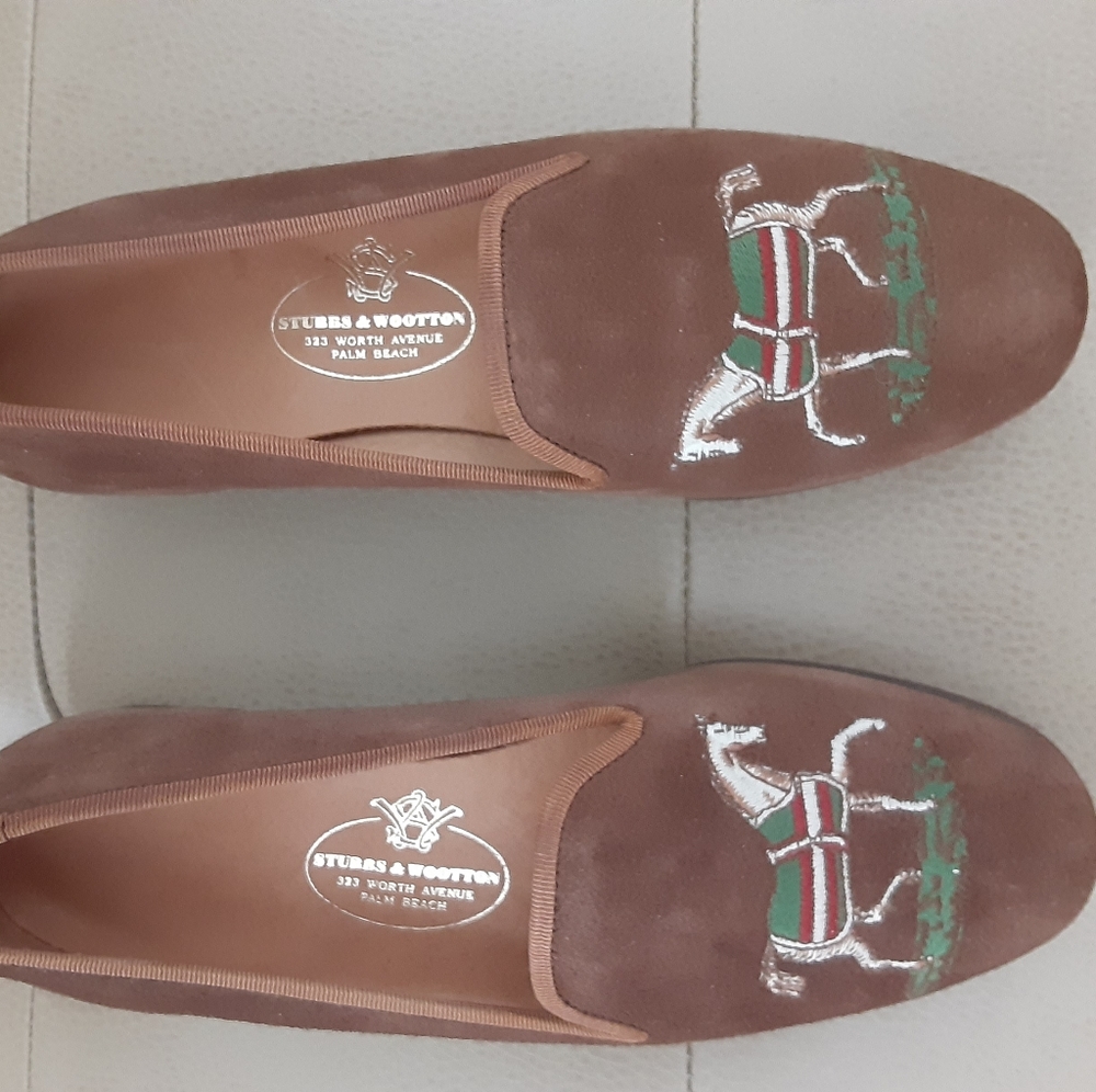 Stubbs & Wootton Suede Loafers